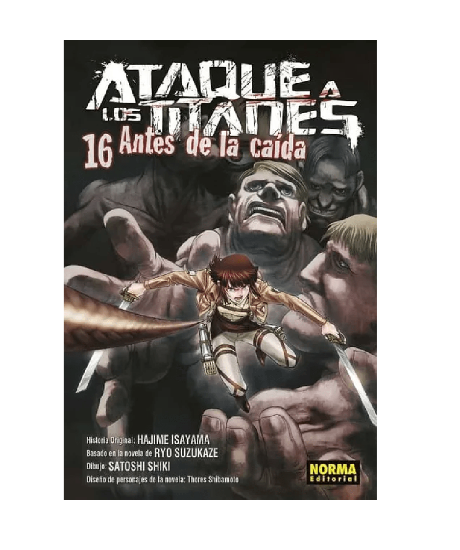 ATAQUE A LOS TITANES BEFORE THE FALL 161
