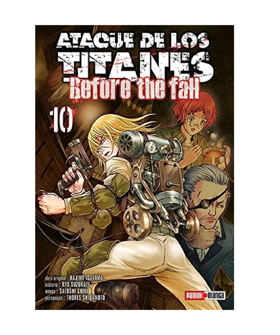 ATAQUE A LOS TITANES BEFORE THE FALL 101