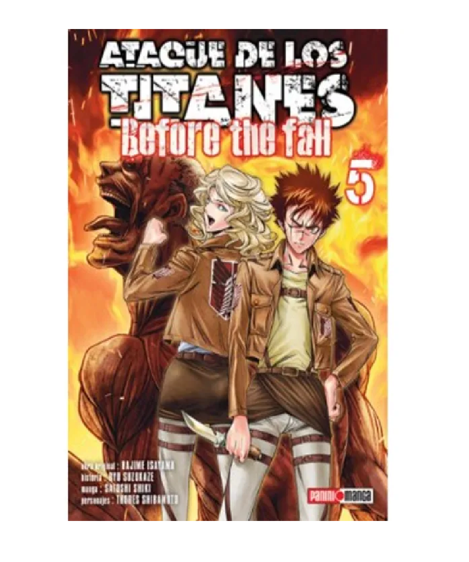 ATAQUE A LOS TITANES BEFORE THE FALL 51