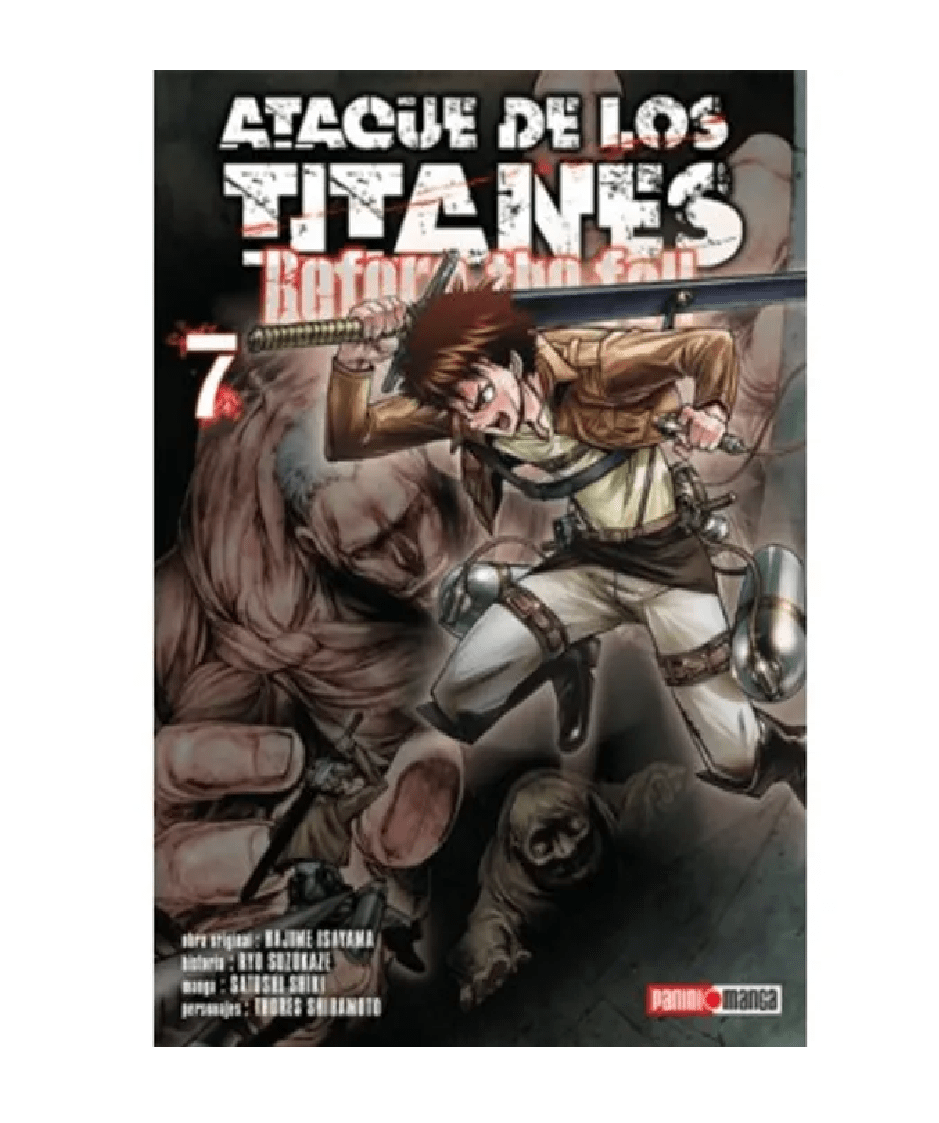 ATAQUE A LOS TITANES BEFORE THE FALL 71