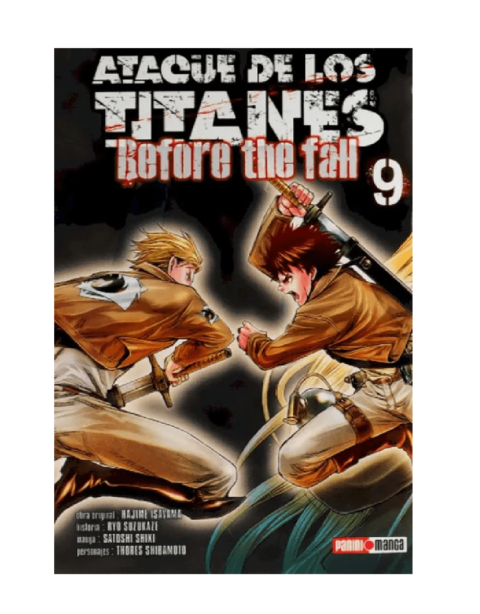 ATAQUE A LOS TITANES BEFORE THE FALL 91