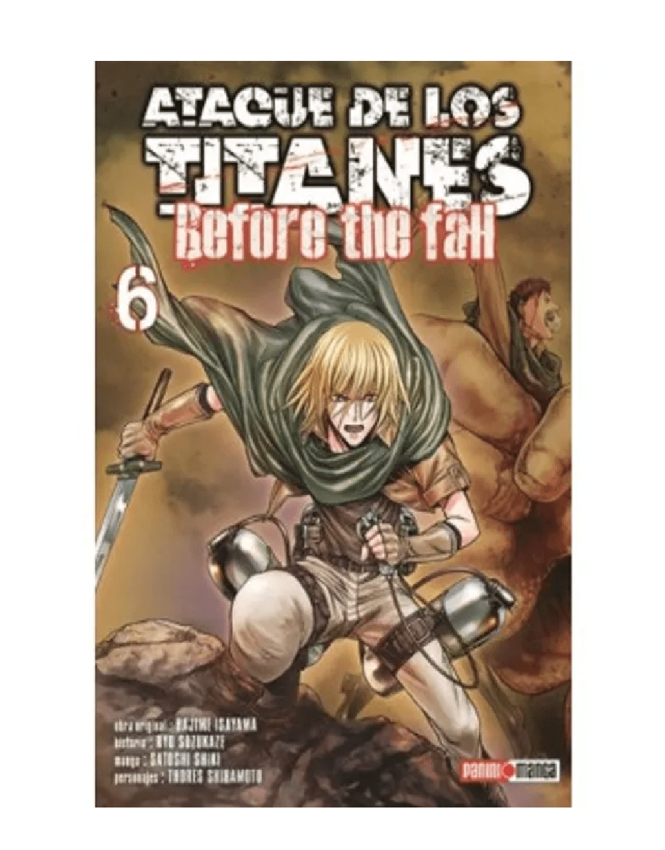 ATAQUE A LOS TITANES BEFORE THE FALL 61