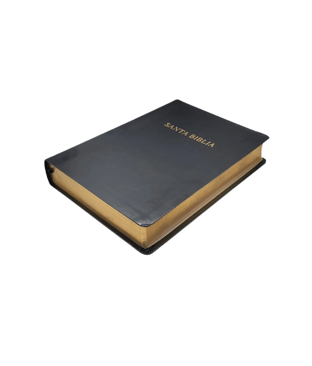 Biblia Reina Valera Revisada 1960 Letra Súper Gigante, Símil Piel Negro3