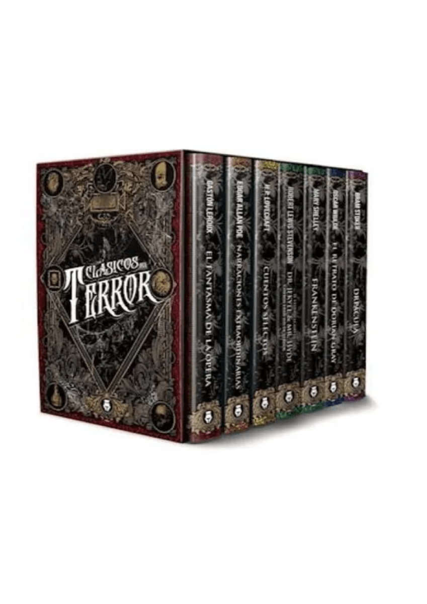 CLASICOS DEL TERROR (ESTUCHE DE 7 LIBROS)1