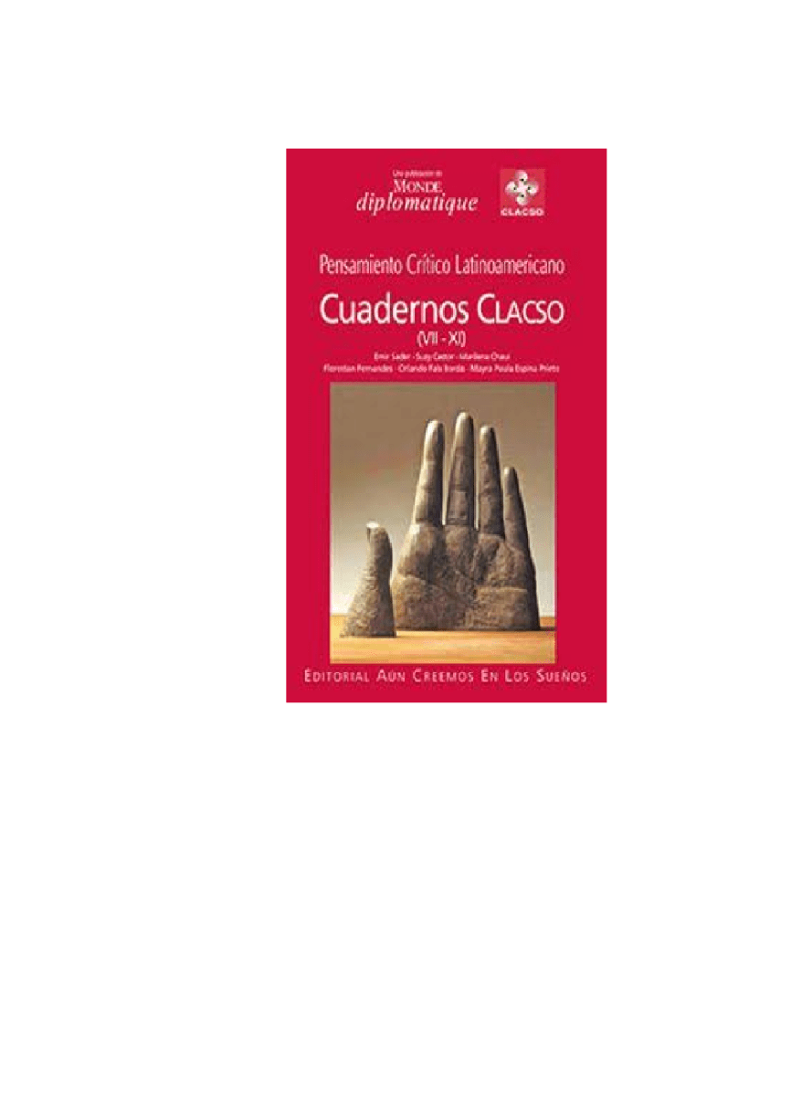 CUADERNOS CLACSO (VII-XI)1