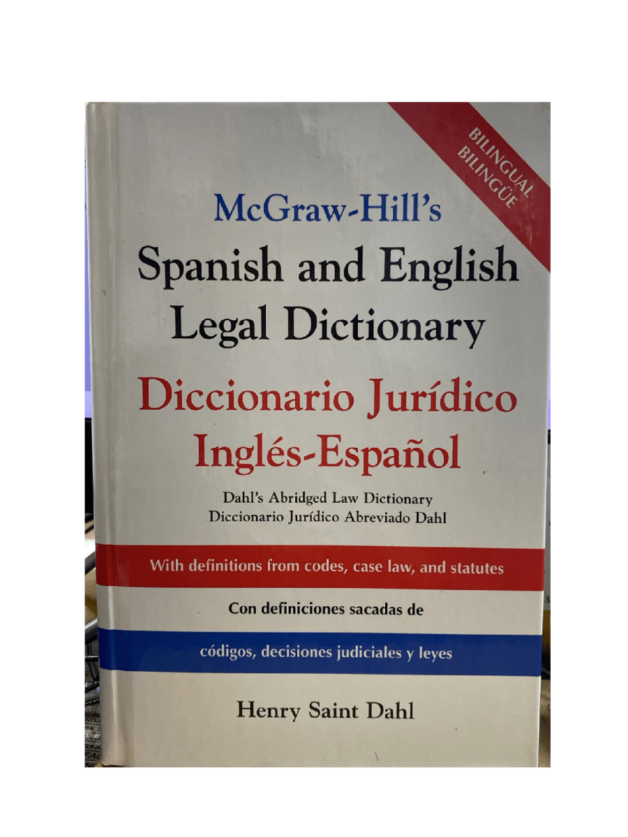 DICCIONARIO JURIDICO INGLES ESPAÑOL1