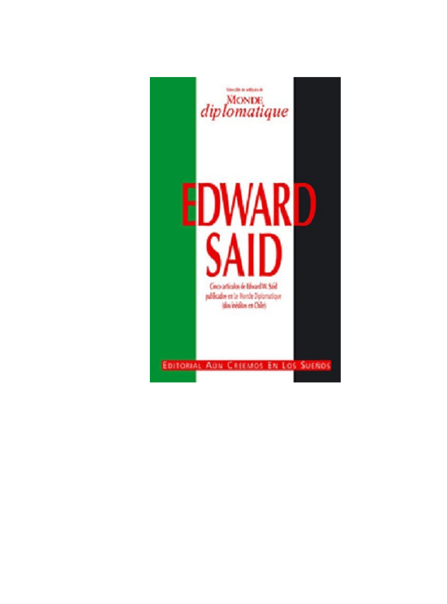 EDWARD SAID1