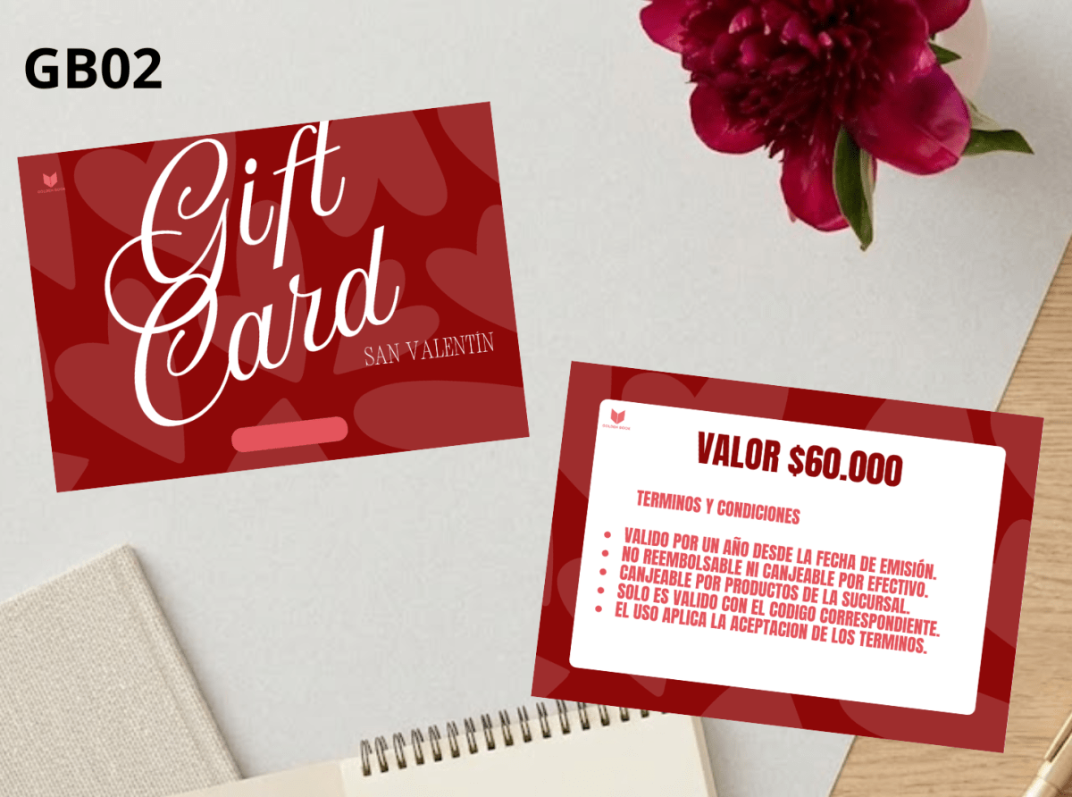 GIFTCARD DE REGALO $60.000 PERSONALIZADO14