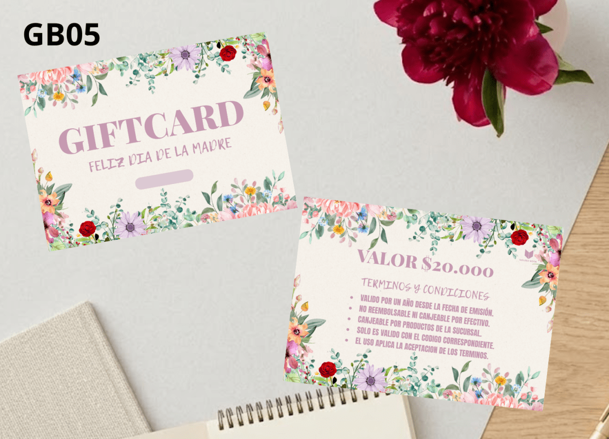 GIFTCARD DE REGALO $20.000 PERSONALIZADO12