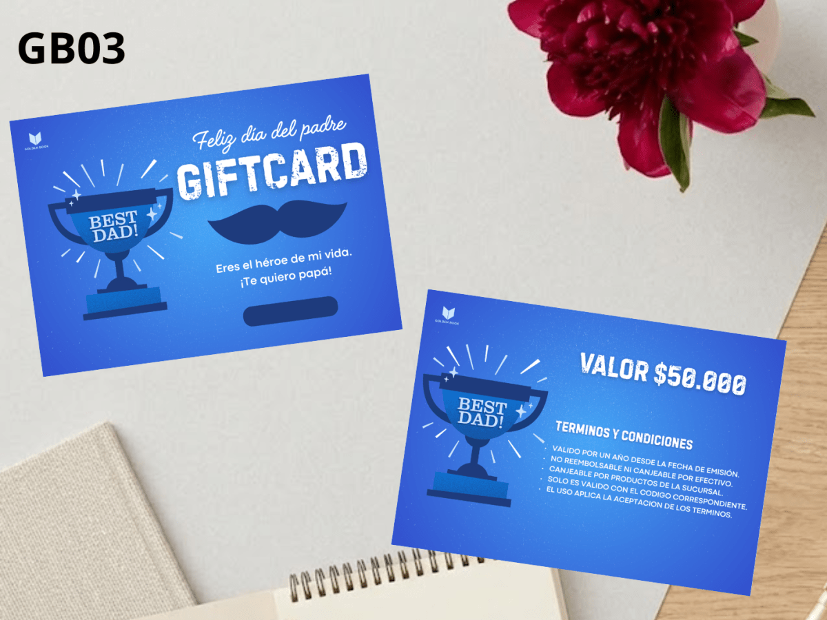 GIFTCARD DE REGALO $50.000 PERSONALIZADO10