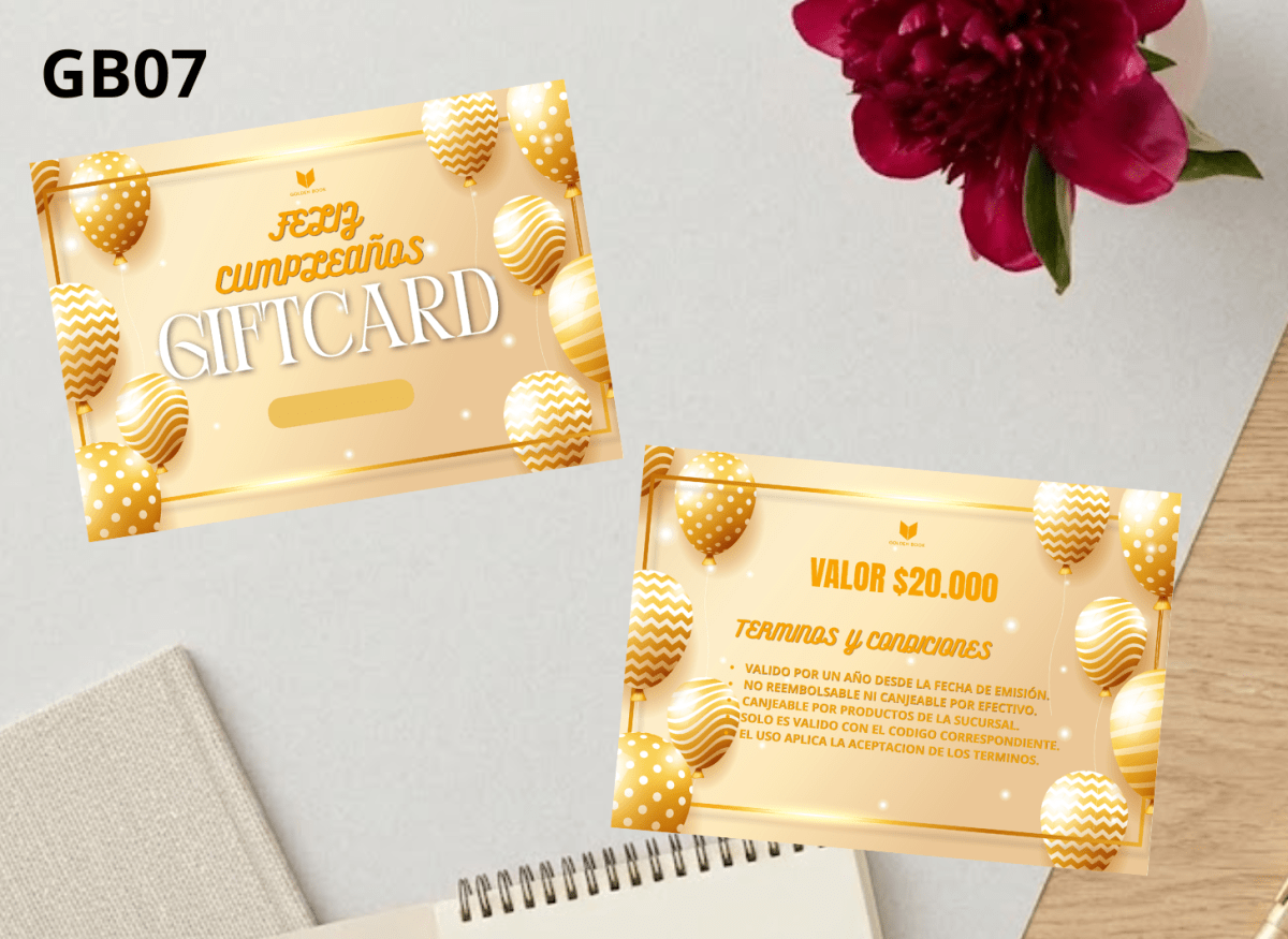 GIFTCARD DE REGALO $20.000 PERSONALIZADO2