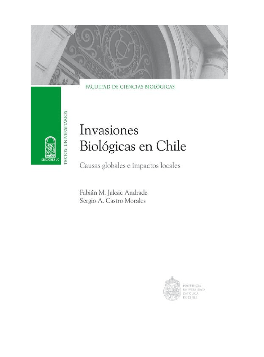 INVASIONES BIOLOGICAS EN CHILE1