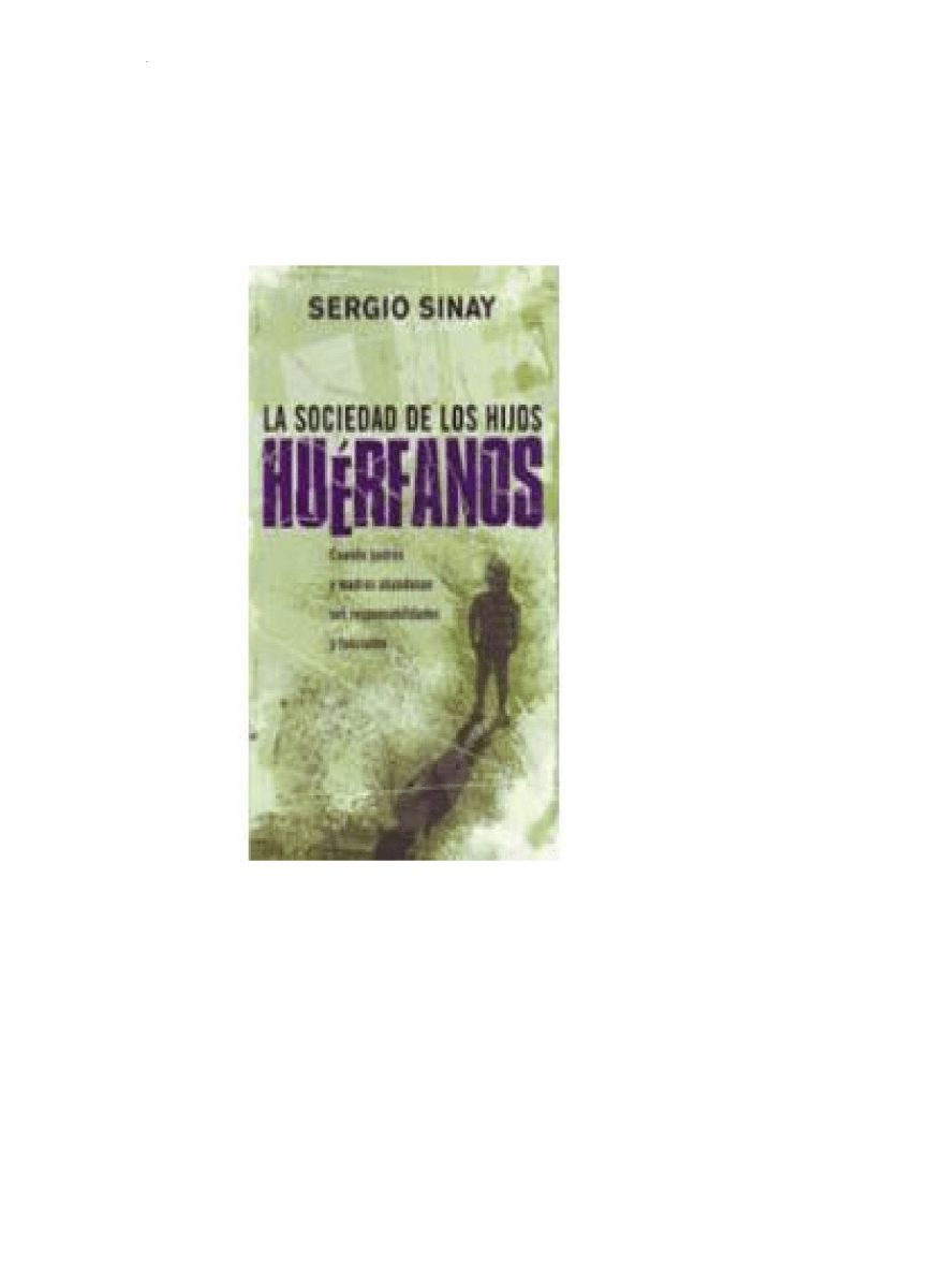 SOC.D/L HIJOS HUERFANOS,LA 812801571