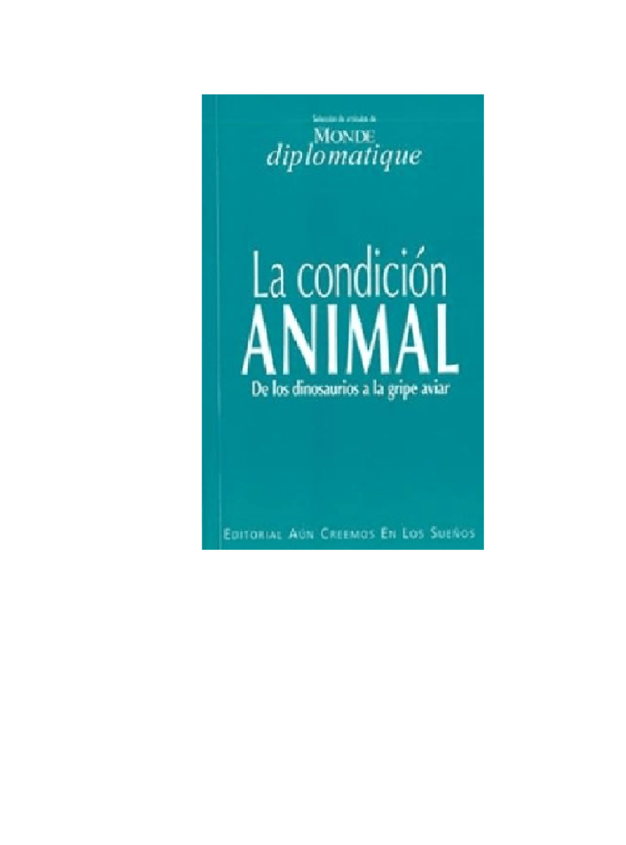 LA CONDICION ANIMAL1