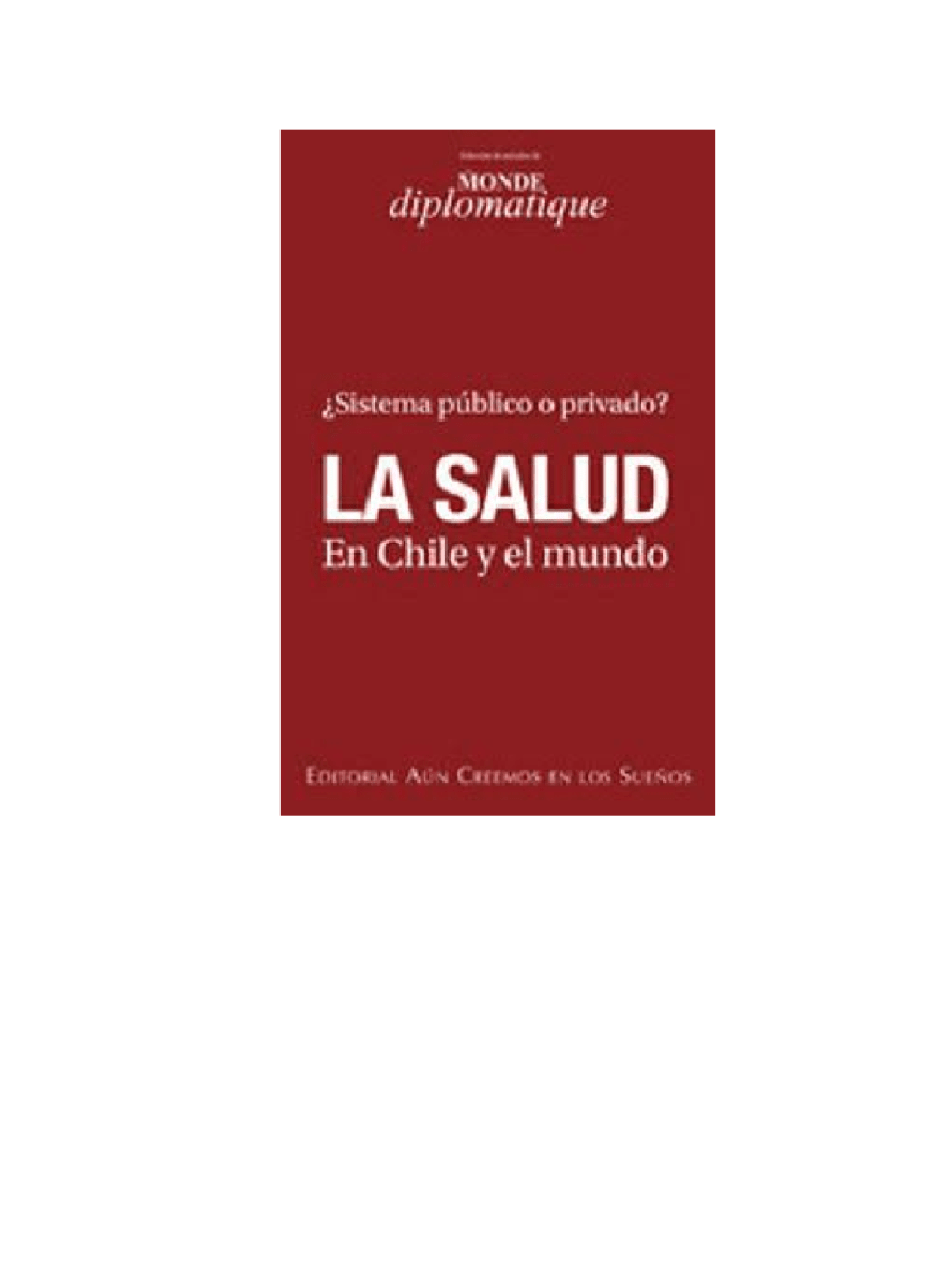 LA SALUD EN CHILE Y EL MUNDO1
