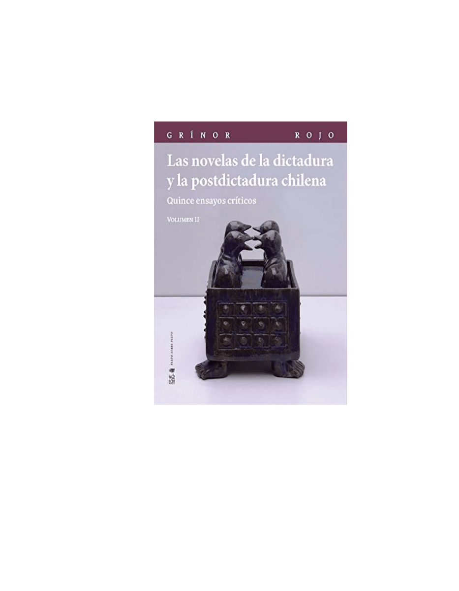 NOVELAS DE LA DICTADURA Y LAS VOLUMEN II1