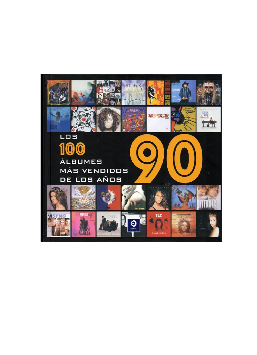 LOS 100 ALBUMES MAS VENDIDOS DE LOS AÑOS 901