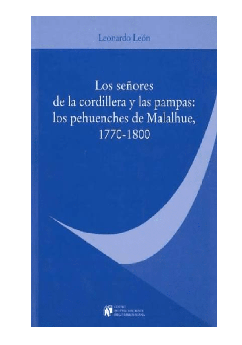 LOS SEÑORES DE LA CORDILLERA Y LAS PAMPAS1