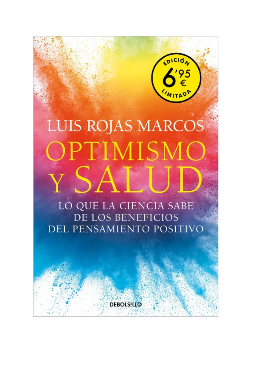 OPTIMISMO Y SALUD (LUIS ROJAS MARCOS)1