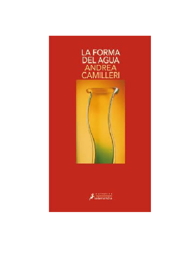 LA FORMA DEL AGUA (ANDREA CAMILLERI) (M6)1