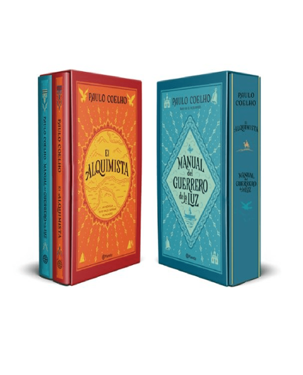 ESTUCHE EL ALQUIMISTA Y MANUAL DEL GUERRERO1