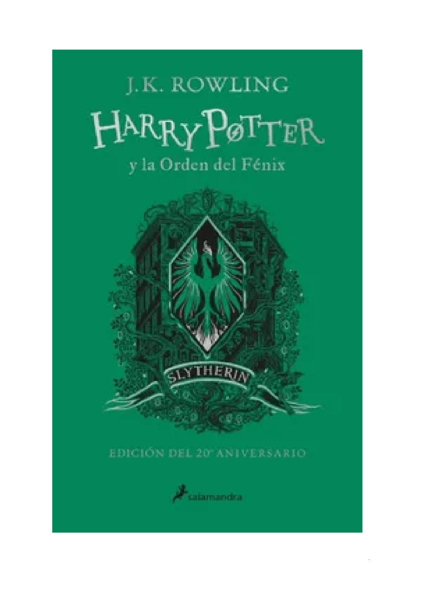 Harry Potter y la Orden del Fénix (Slytherin)1