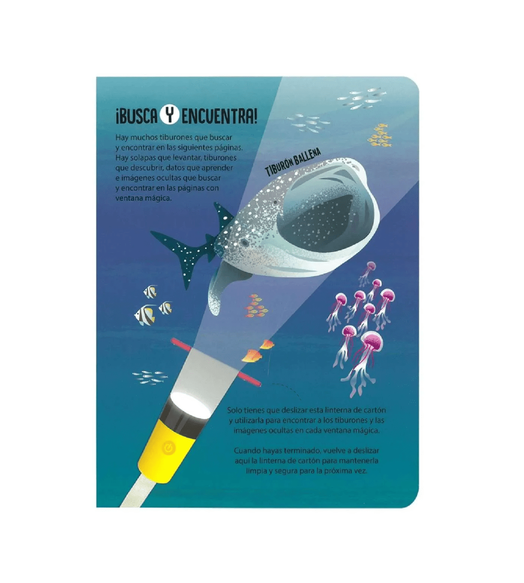 LINTERNA MÁGICA: Busca y Encuentra Tiburones2