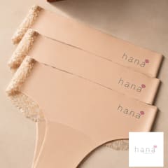 Pack Sexy Nude TALLA L - 3 unidades
