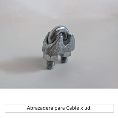 Abrazadera para Cable x Ud Mamut