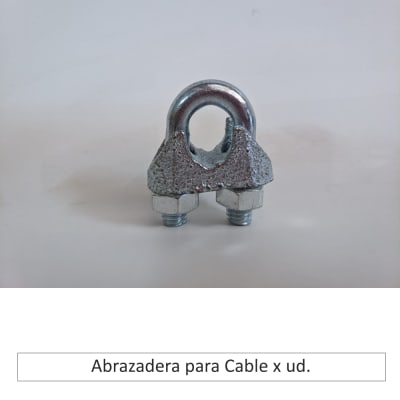 Abrazadera para Cable x Ud Mamut