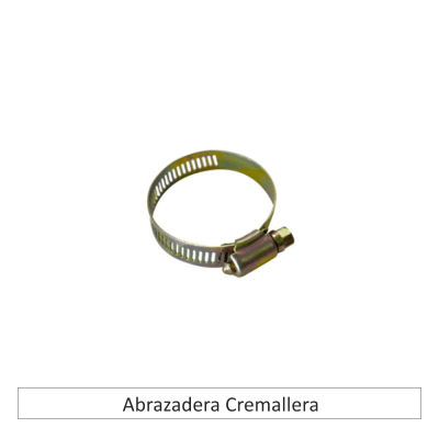 Abrazadera Cremallera Zincada