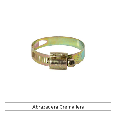Abrazadera Cremallera Zincada