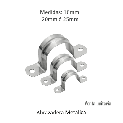 Abrazadera metálica