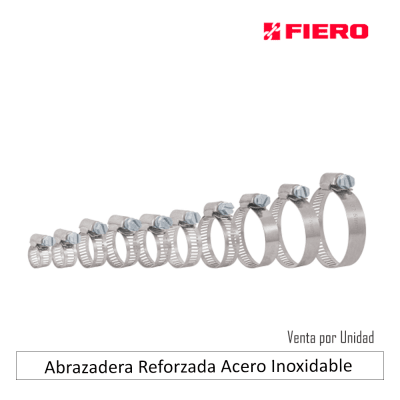 Abrazadera Reforzada Acero Inox