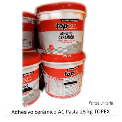 Adhesivo cerámico AC Pasta 25 kg TOPEX