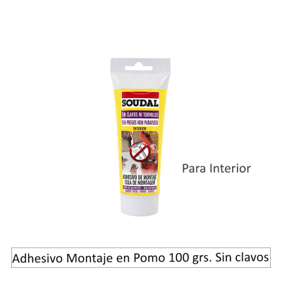 Adhesivo Montaje Pomo 100 grs