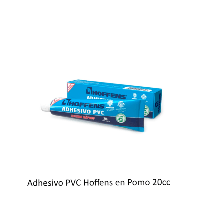 Adhesivo PVC Hoffens en Pomo 20cc
