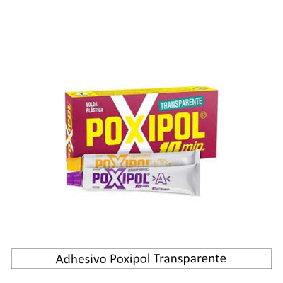 Adhesivo Poxipol Transparente