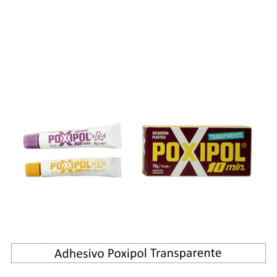 Adhesivo Poxipol Transparente