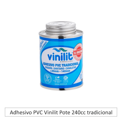 Adhesivo PVC Vinilit Pote 240cc tradicional