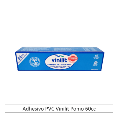 Adhesivo PVC Vinilit Pomo 60cc