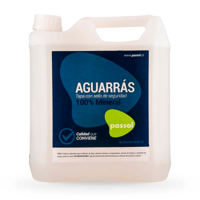 Aguarras x bidón de 5 litros