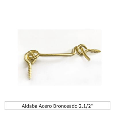 ALDABA ACERO BRONCEADO x UD.