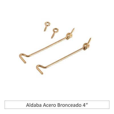 ALDABA ACERO BRONCEADO x UD.