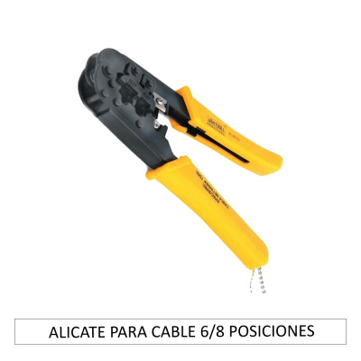 ALICATE PARA CABLE 6/8 POS - Grimpeador para cable internet