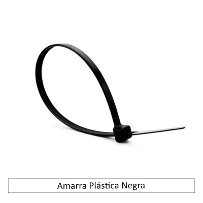 AMARRA PLASTICA NEGRA