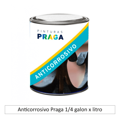 Anticorrosivo Praga 1/4 galon x litro
