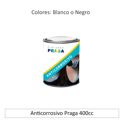 Anticorrosivo Praga 1/8 galon 400cc