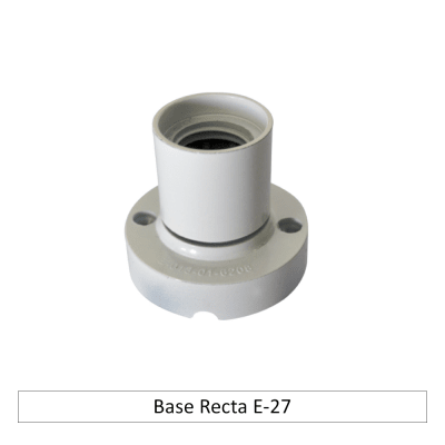 Base Recta E-27