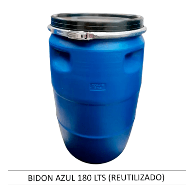 Bidon Azul 180 lt (reutilizado)